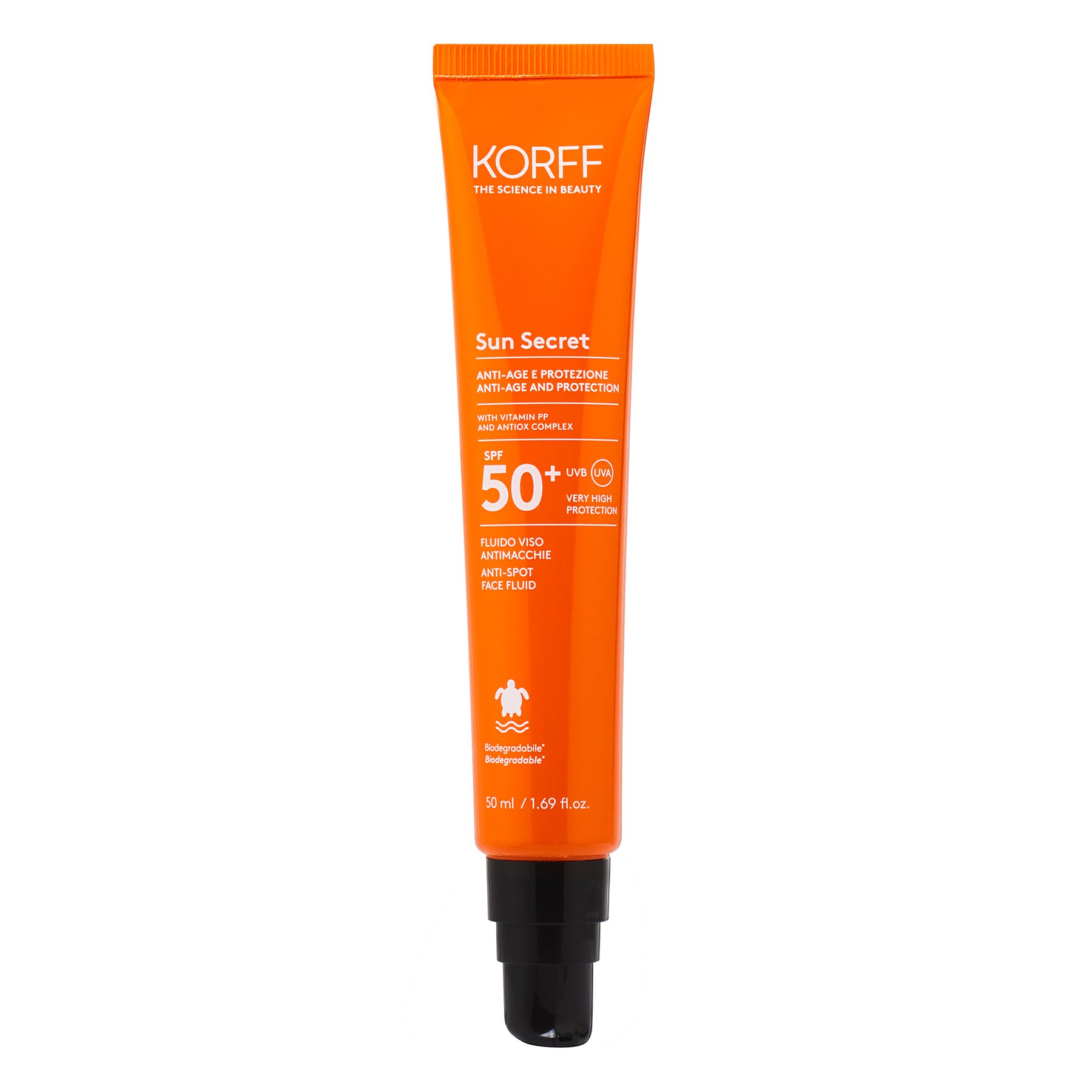 KORFF SUN SECRET Anti-Spot Face Fluid SPF 50+ 50ml