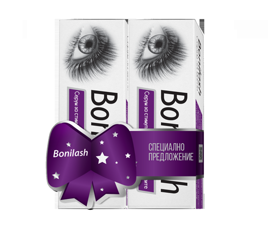 BONILASH DUO серум за мигли 3 ml 1+1