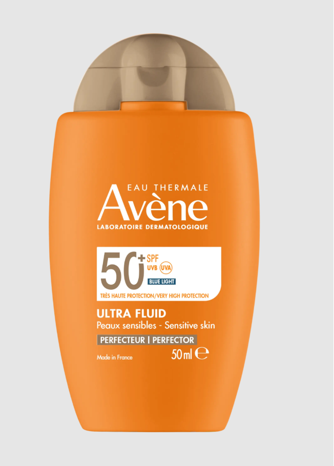 AVENE SUN ULTRA FLUID SPF50+ тониран слънцезащитен флуид за лице 50ml