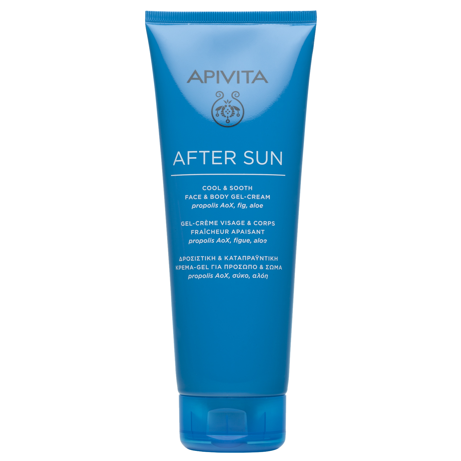 APIVITA AFTER SUN Успокояващ и охлаждащ гел-крем за след слънце 200ml