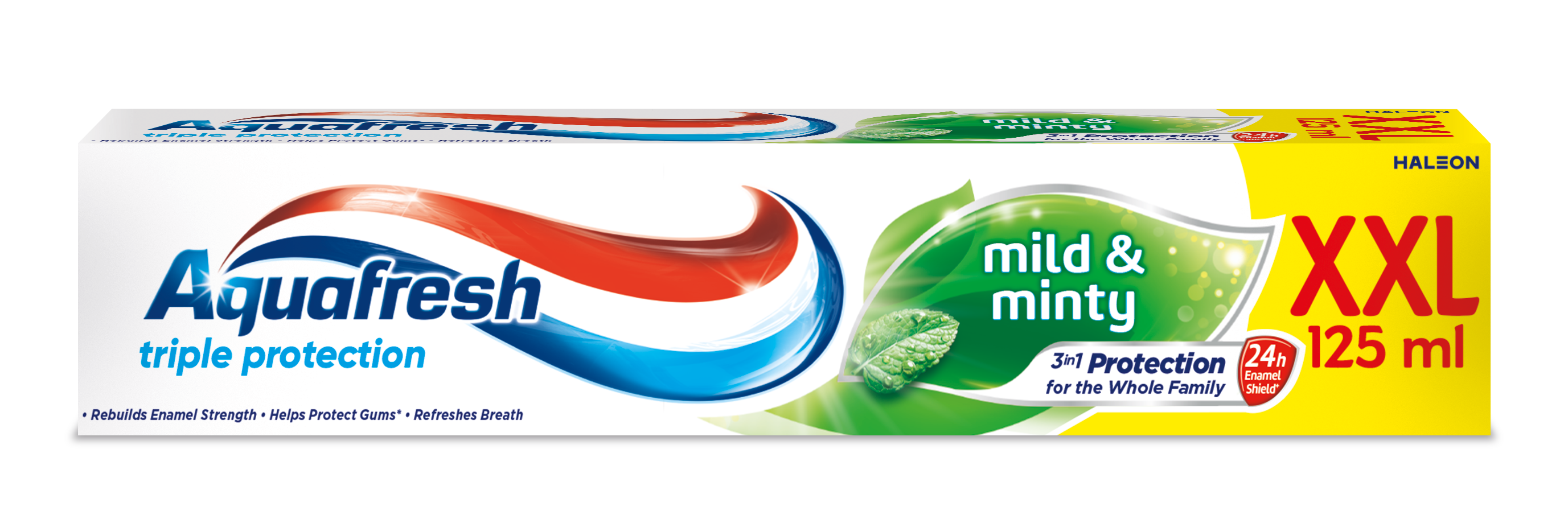 AQUAFRESH TRIPLE PROTECTION MILD & MINTY паста за зъби 125ml