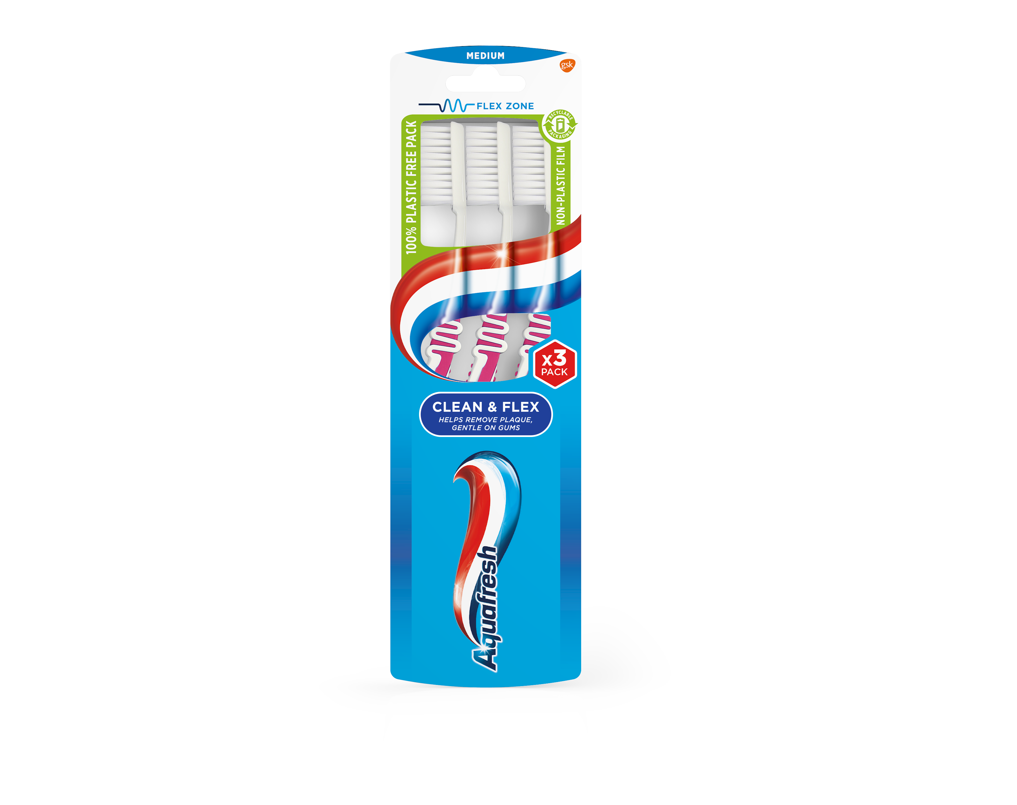 AQUAFRESH ЧЗ FLEX TRIO PACK 2+1
