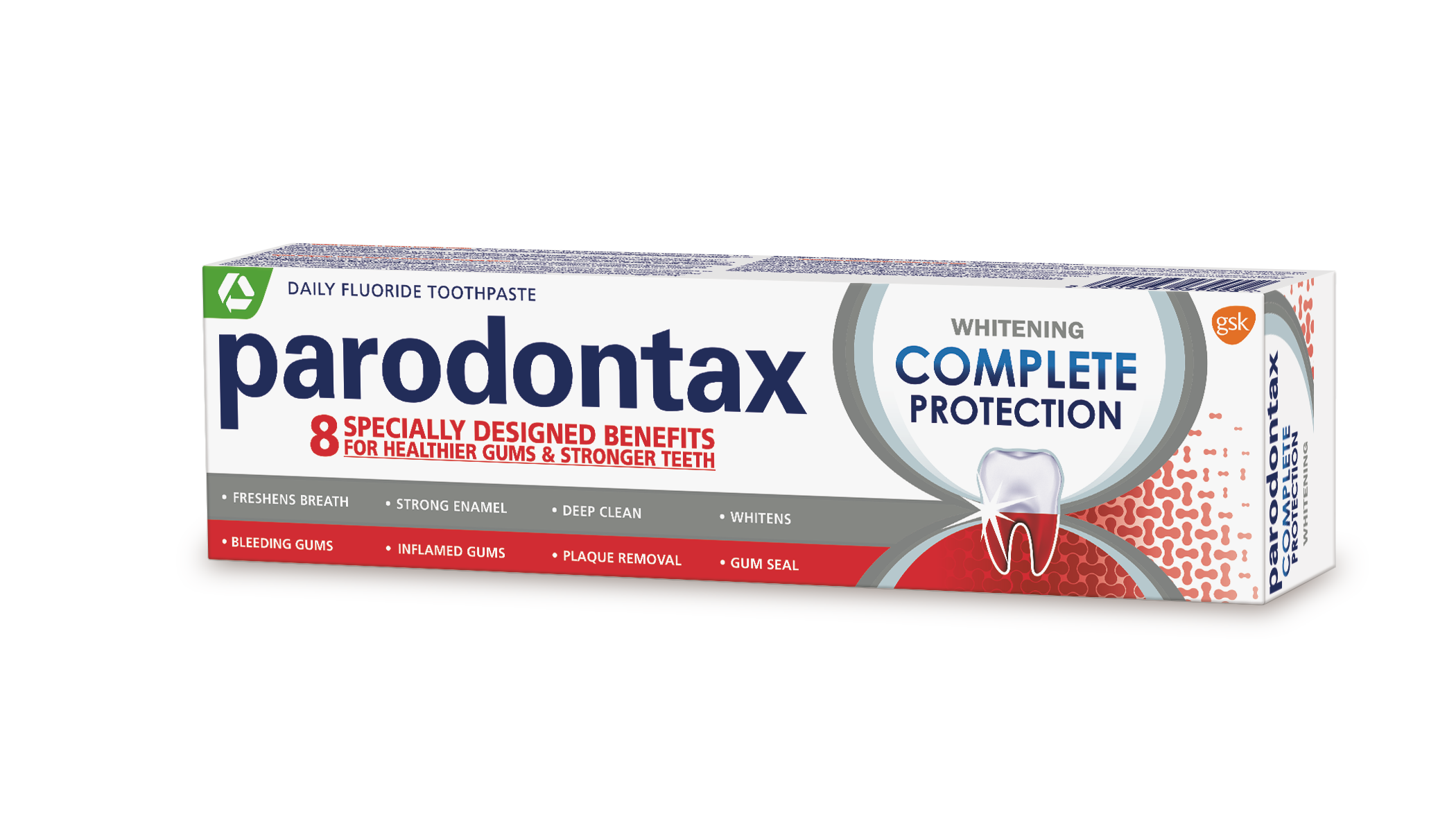 PARODONTAX COMPLETE PROTECTION WHITENING паста за зъби 75ml