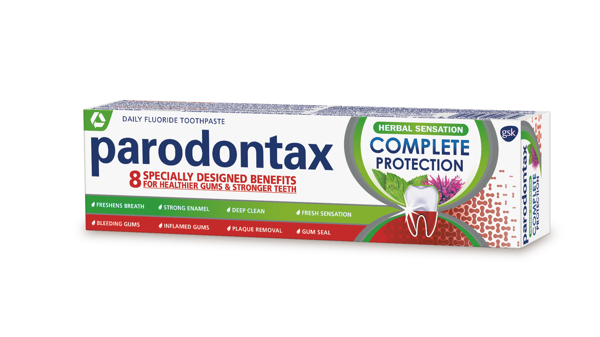 PARODONTAX HERBAL SENSATION COMPLETE PROTECT паста за зъби 75ml
