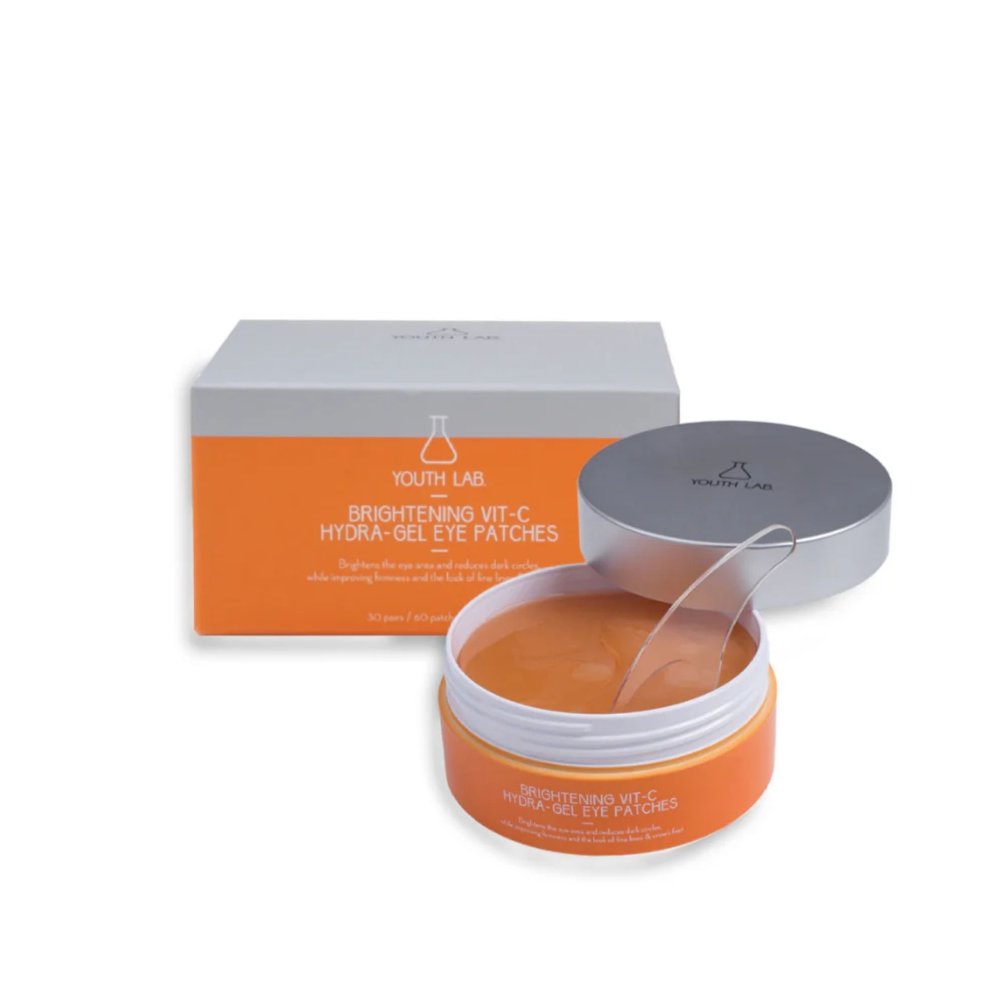 YOUTH LAB BRIGHTENING VIT C EYE PATCHES JARО заряващи пачове за околоочен контур x 30