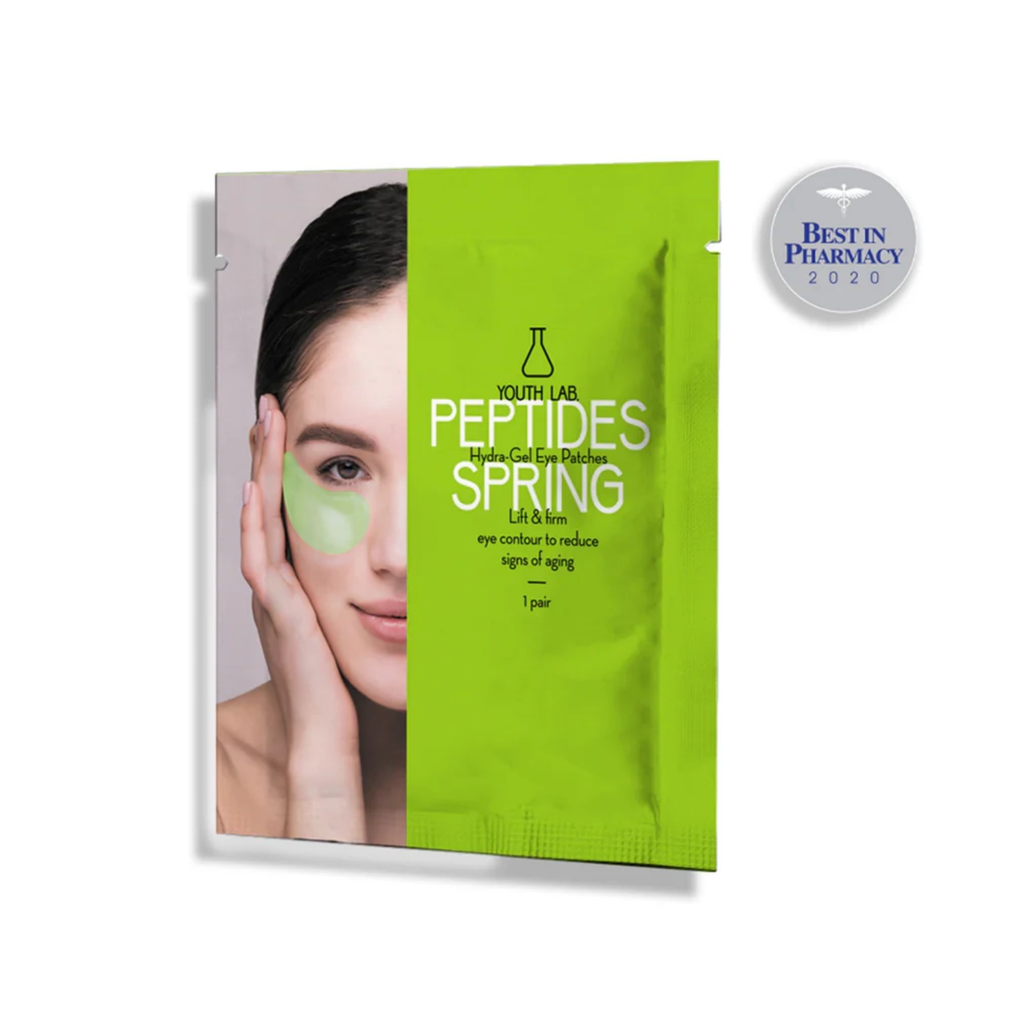 YOUTH LAB PEPTIDES SPRING HYDRAGEL EYE PATCHES MONODOSE Пачове за околочният контур за хидратация x 1