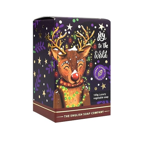 ENGLISH SOAP COMPANY Сапун Коледно еленче 100g
