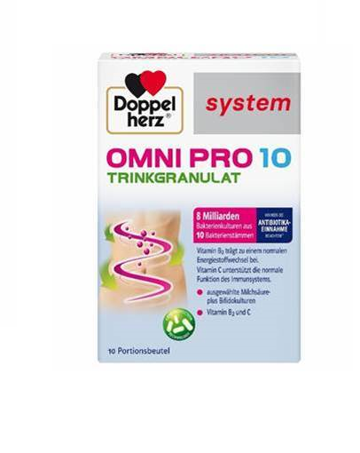 DOPPELHERZ SYSTEM OMNI PRO 10 омни про 10 пробиотик x 10 sach