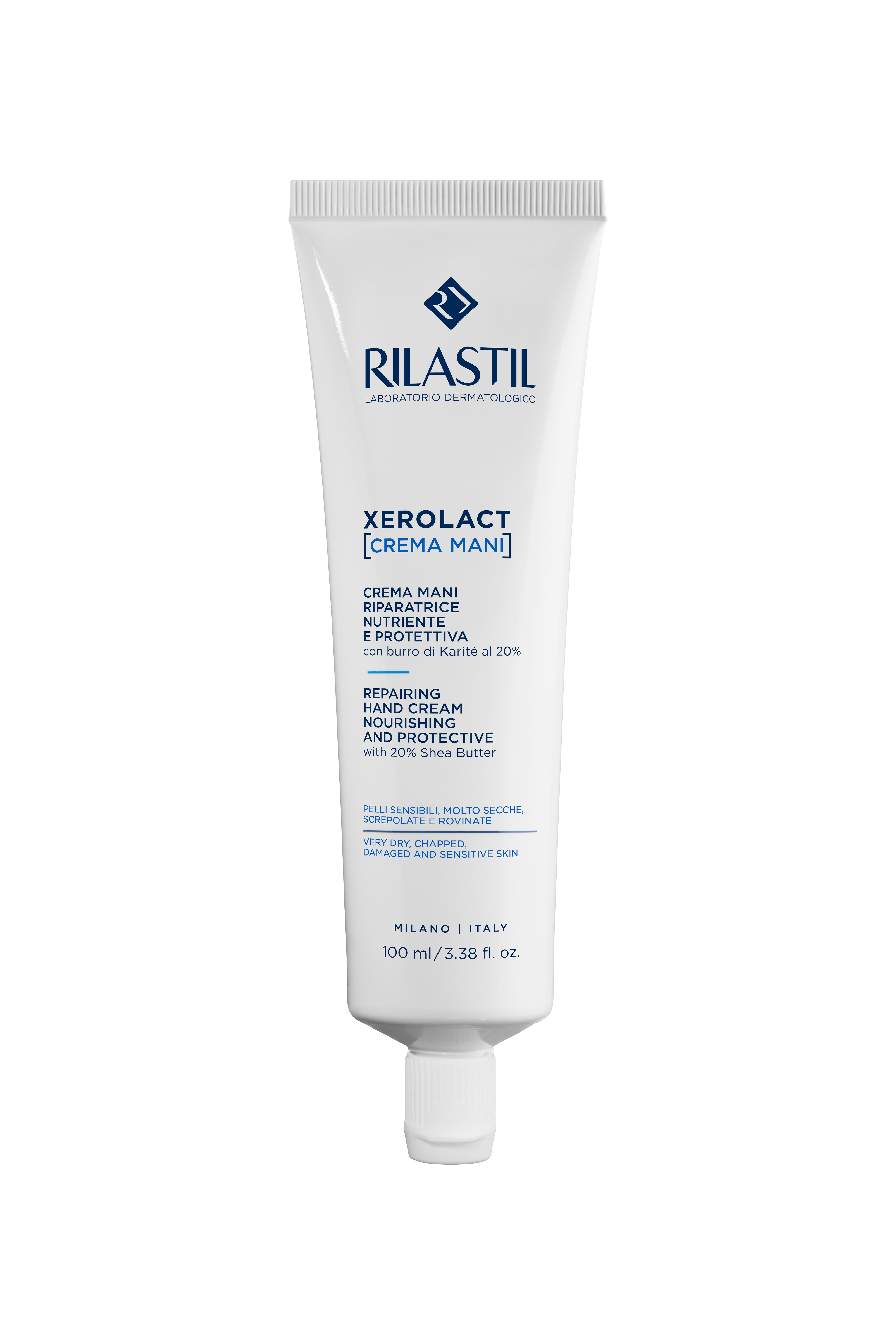 RILASTIL XEROLACT HAND CREAM nourishing and restoring cream for dry hands 100 ml