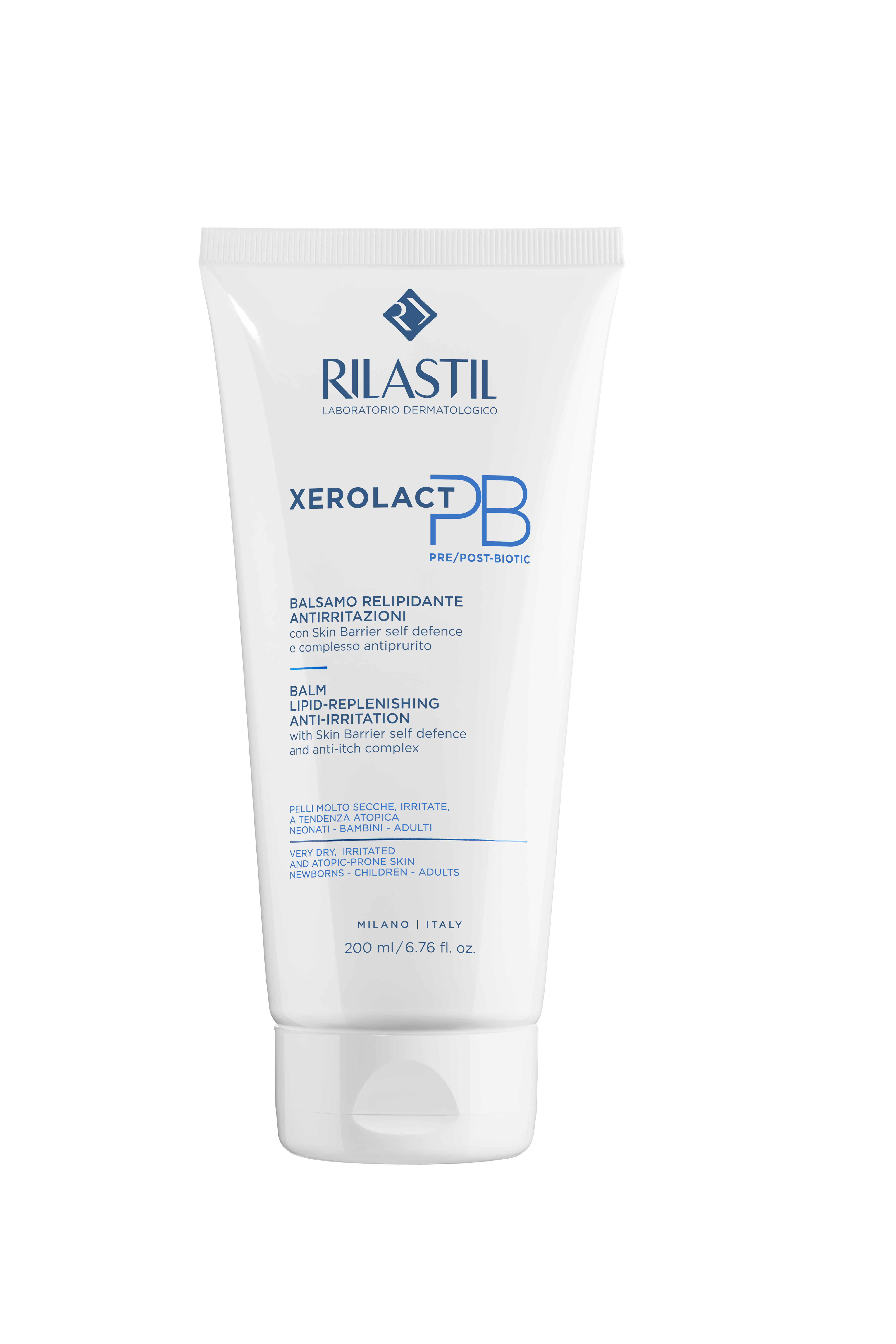 RILASTIL XEROLACT PB BALM restoring balm for dry skin prone to atopy 200 ml