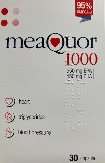 MEAQUOR 1000mg за сърце x 30 caps