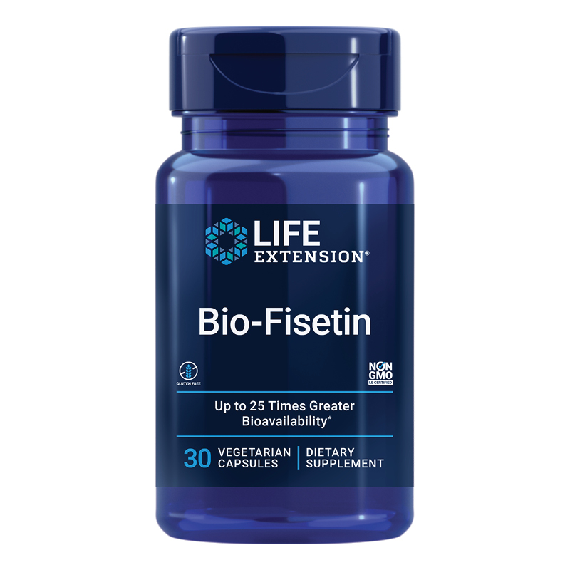 LIFE EXTENSION BIO-FISETIN Физетин Антиоксидант x 30 V caps