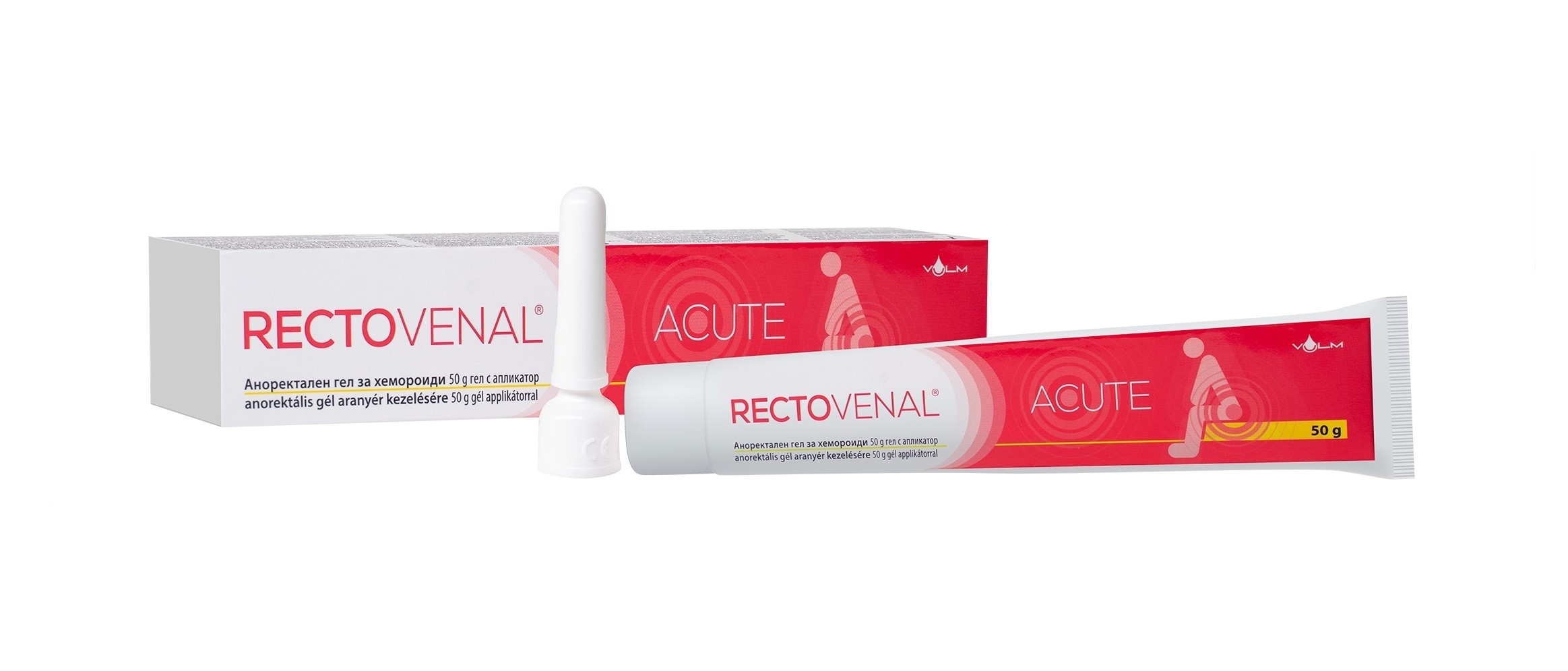 RECTOVENAL ACUTE Anorectal gel for hemorrhoids 50g