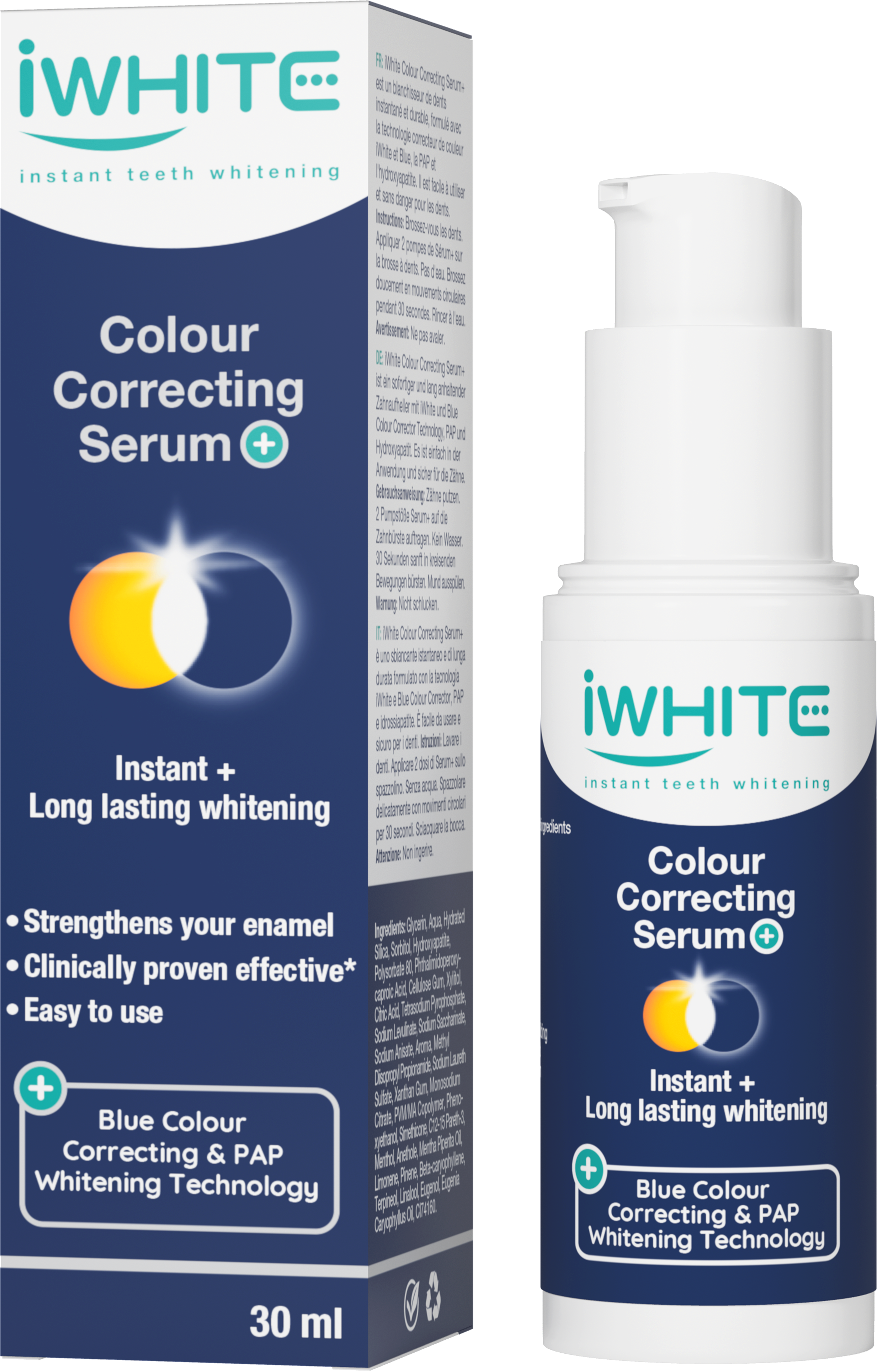 IWHITE избелващ коригиращ цвета на зъбите серум 30ml