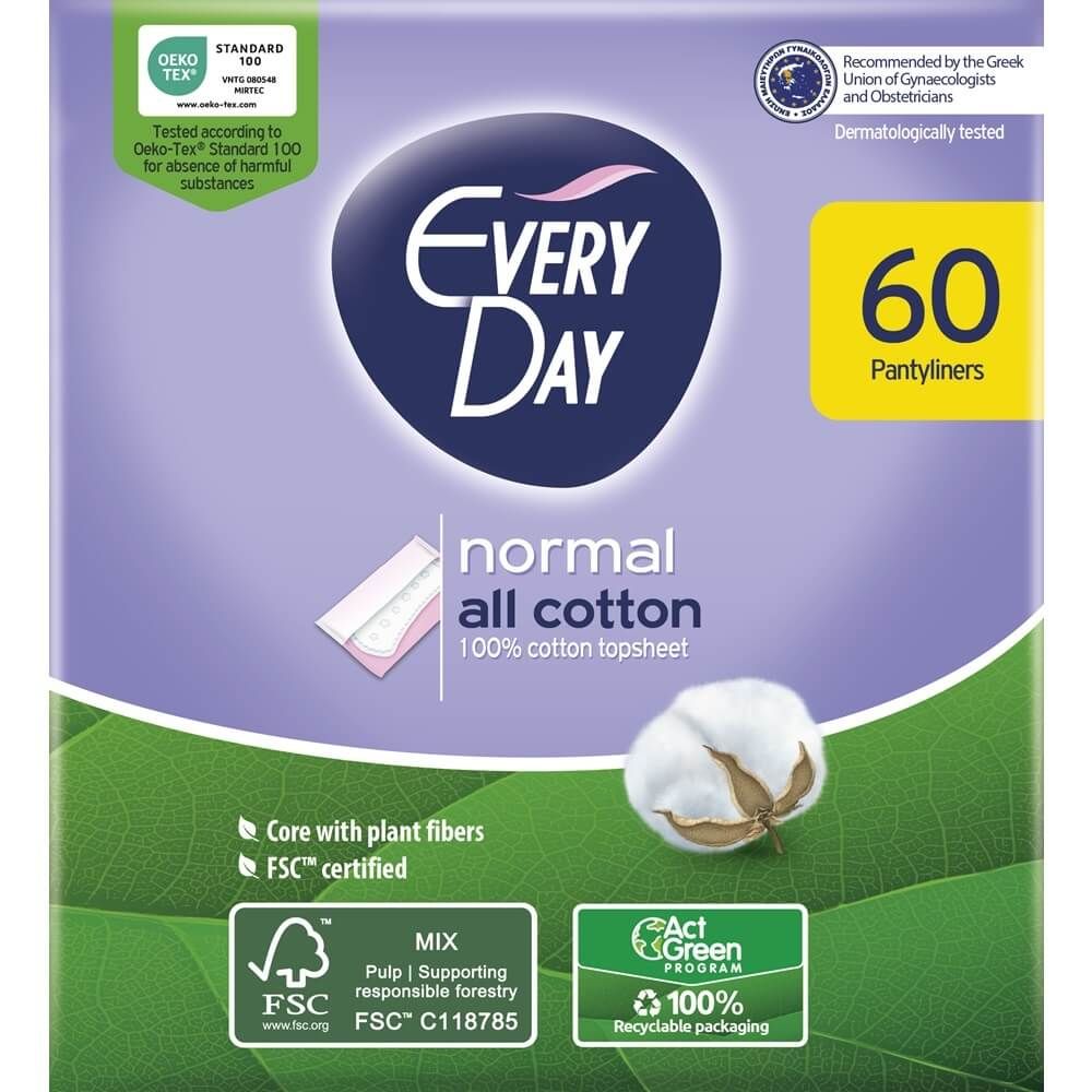 EVERY DAY ALL COTTON ежедневни превръзки x 60