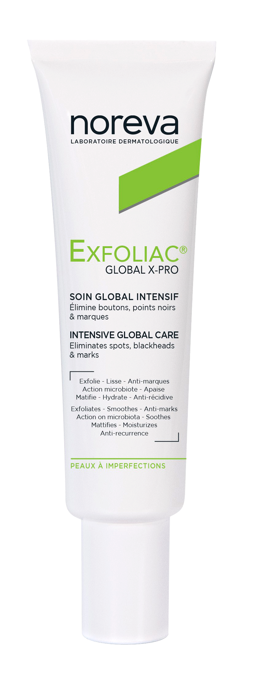 NOREVA EXFOLIAC  GLOBAL X-PRO Интензивна грижа при кожа с несъвършенства и акне 30ml /01800