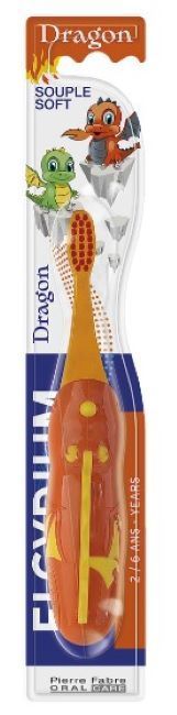 ELGYDIUM KIDS DRAGON Детска четка 2-6г
