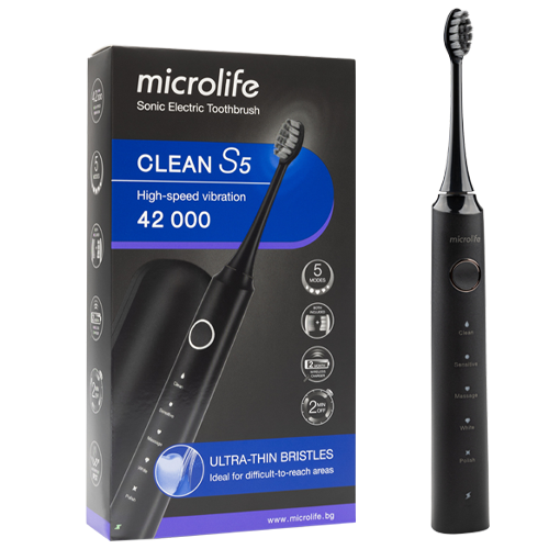 MICROLIFE S5 звукова електрическа четка за зъби
