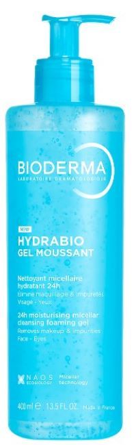 BIODERMA HYDRABIO Хидратиращ измиващ гел 400ml