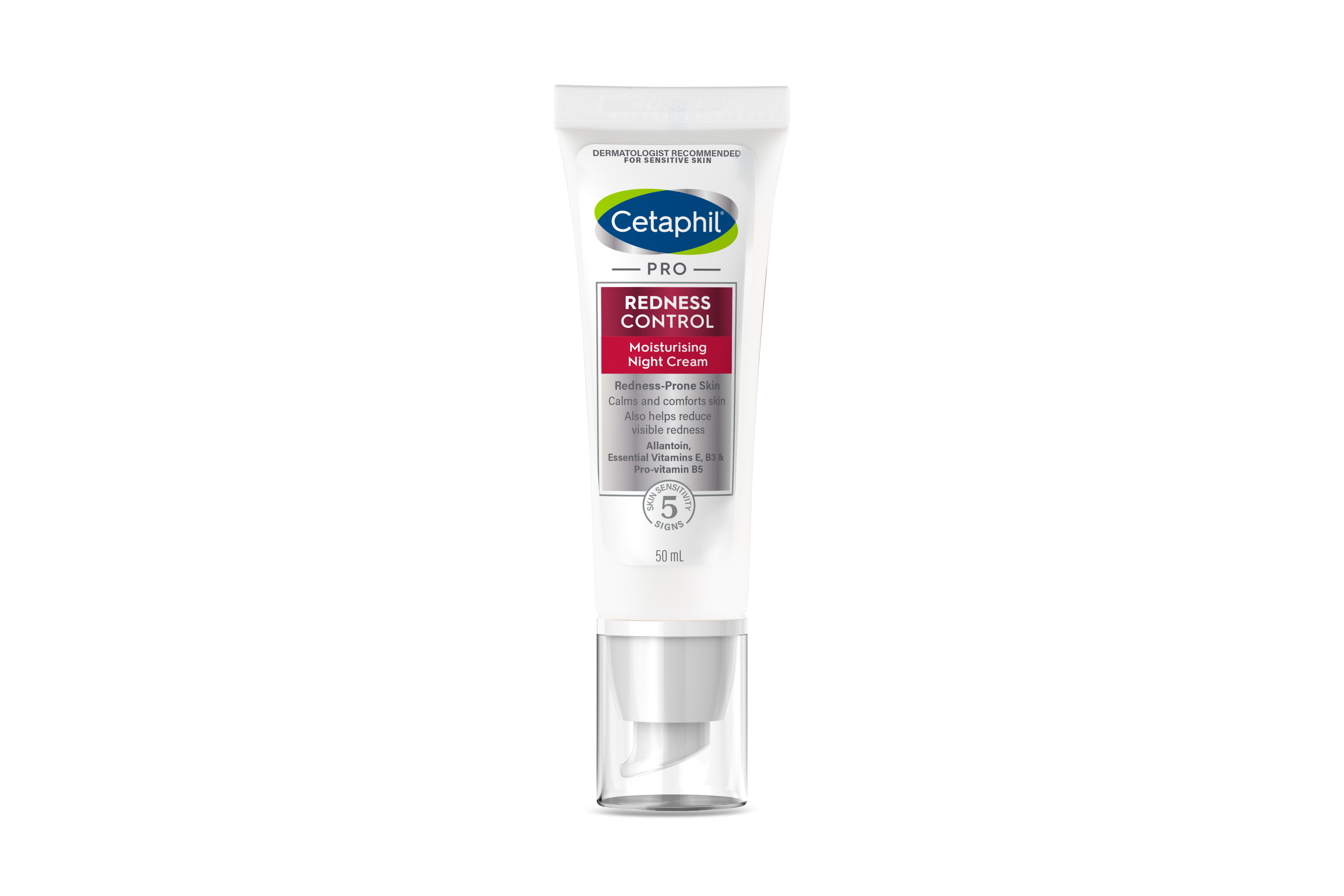 CETAPHIL PRO Redness Control Moisturizing Night Face Cream for Skin Prone to Redness 50ml