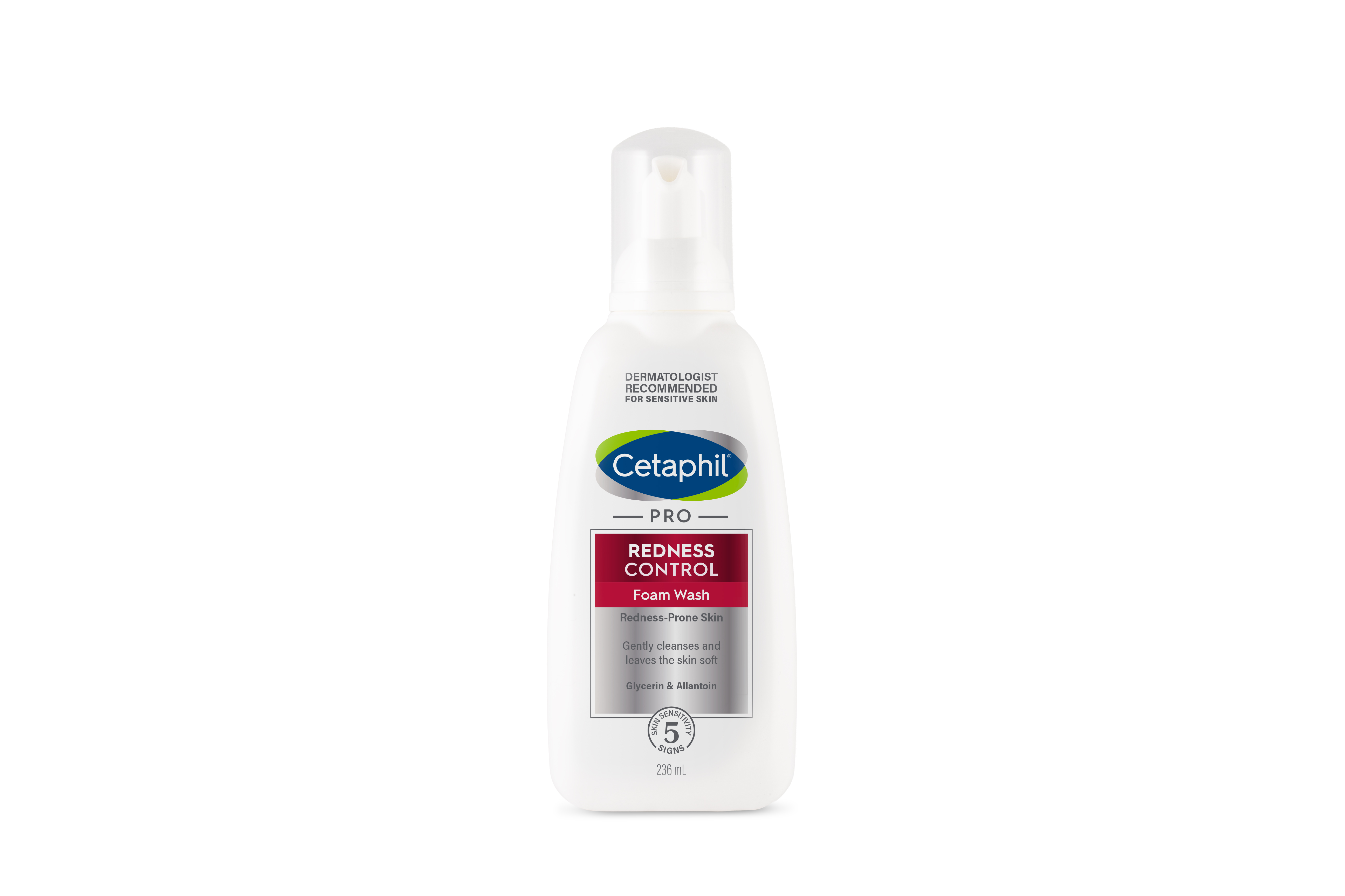CETAPHIL PRO Redness Control Измивна пяна за лице за кожа, склонна към зачервявания 236ml