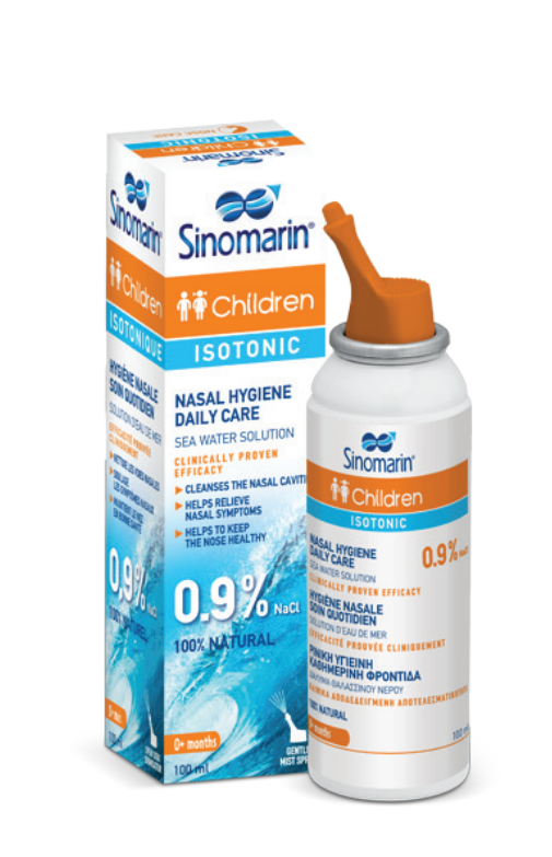 SINOMARIN  Изотоничен спрей за нос за деца и бебета 100ml