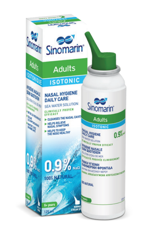 SINOMARIN  Изотоничен спрей за нос за възрастни 125ml