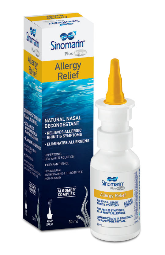 SINOMARIN  ALLERGY RELIEF Хипертоничен спрей за нос 30ml