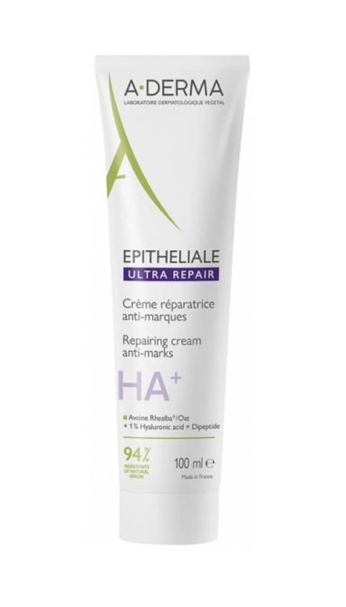 A-DERMA EPITHELIALE ULTRA REPAIR възстановяващ крем срещу остатъчни следи 100ml