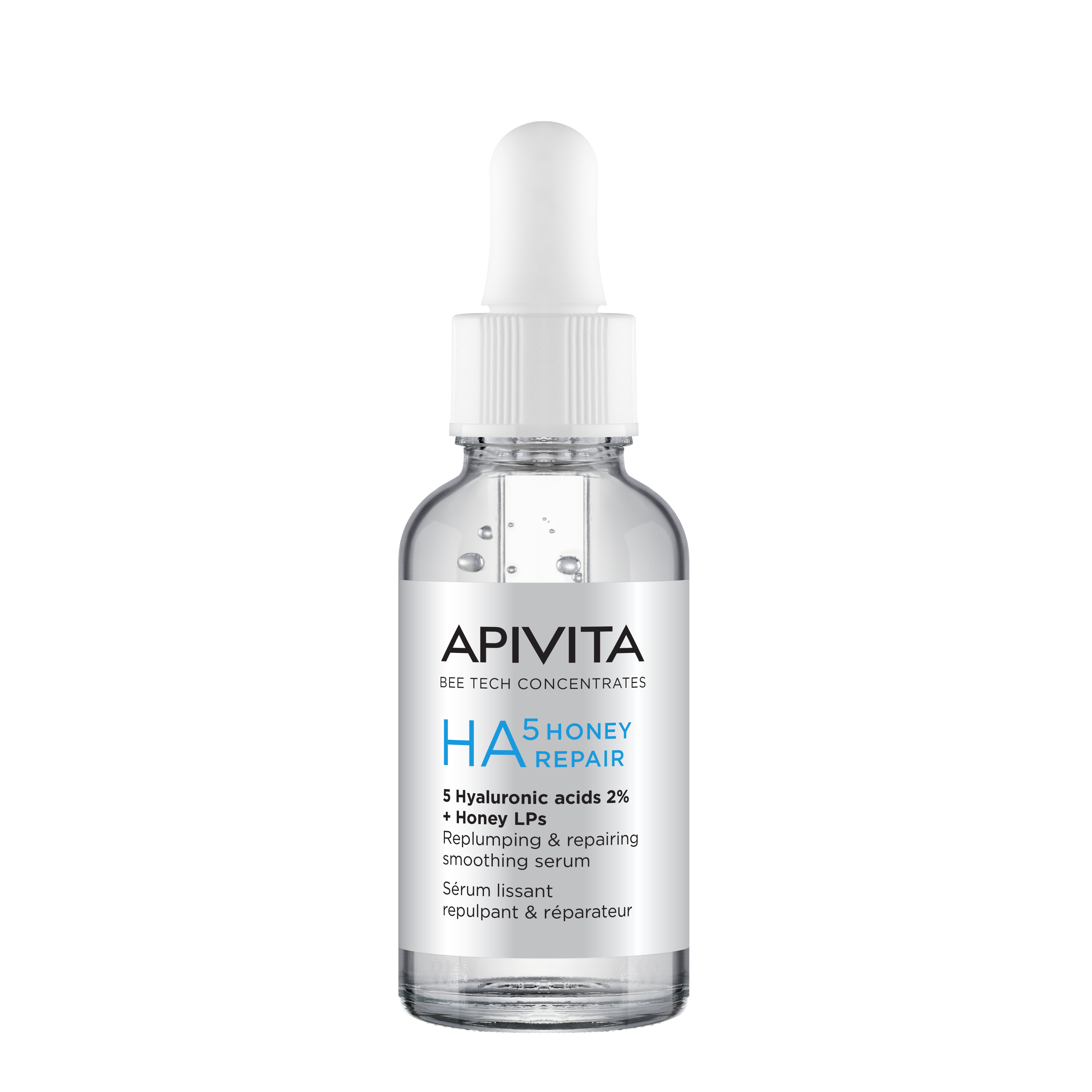 APIVITA HA 5 HONEY REPAIR Уплътняващ възстановяващ серум 30ml