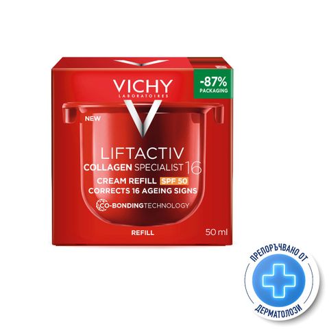 VICHY LIFTACTIV COLLAGEN SPECIALIST 16 SPF50 крем 50ml рефил
