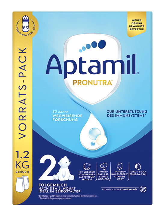 APTAMIL PRONUTRA 2 1200 g от 6 до 12-ия месец