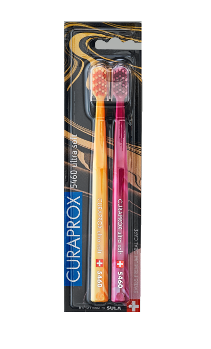 CURAPROX toothbrush CS 5460 Duo Marble Edition 2023 2 pcs. blister