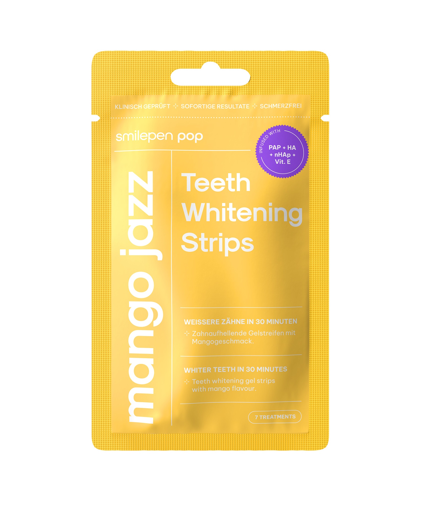 SMILEPEN POP избелващи лентички манго  7x2 бр.