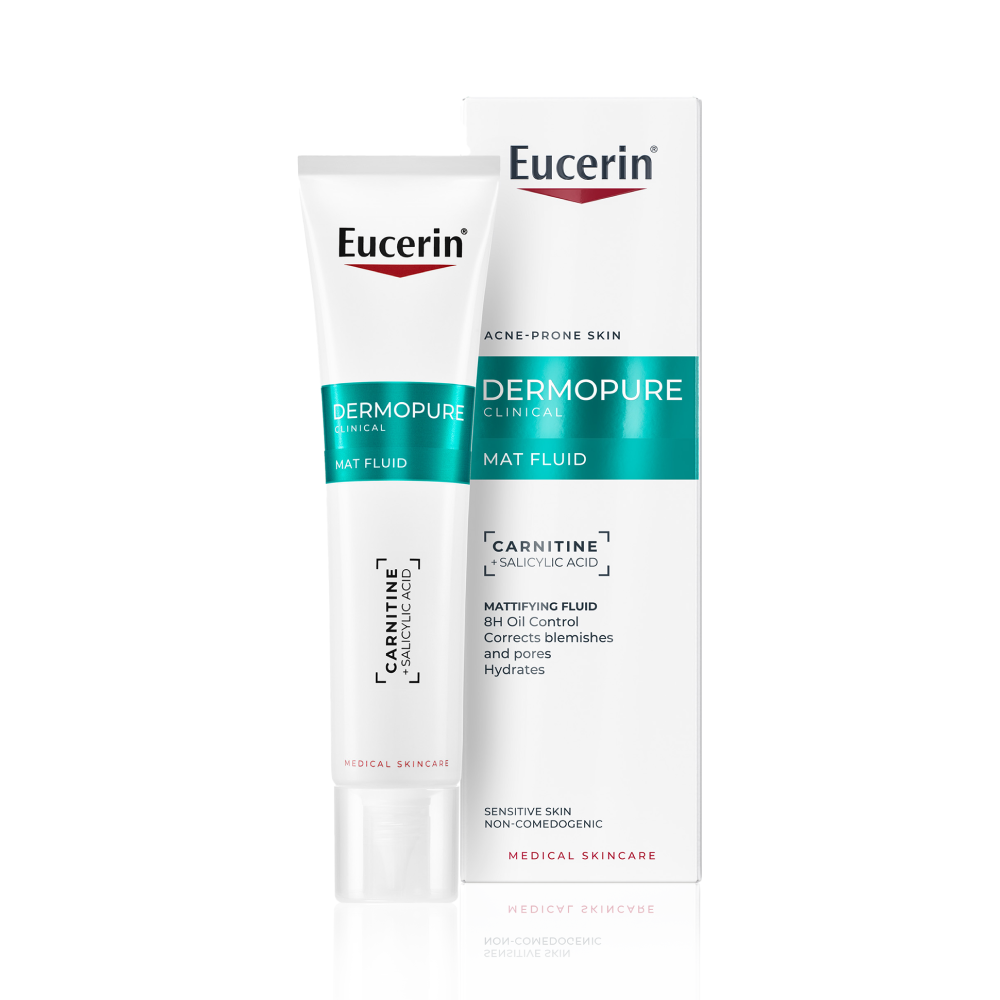EUCERIN DERMOPURE CLINICAL Матиращ флуид за лице 40ml