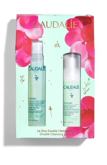 CAUDALIE PROMO VINOCLEAN Почистващо Олио за Премахване на Грим 75ml + VINOCLEAN Мигновено Разпенваща се Почистваща Пяна 50ml