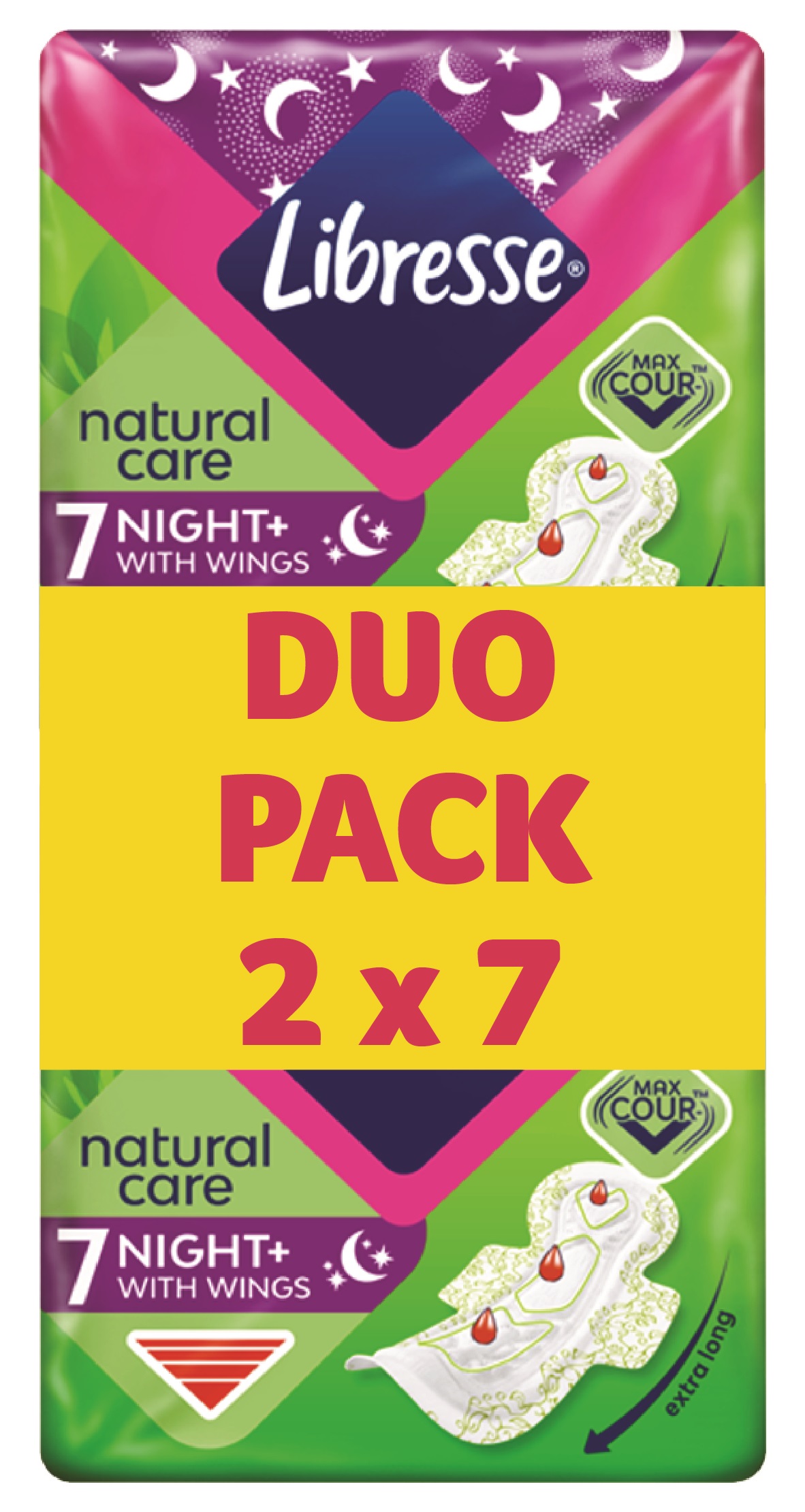 LIBRESSE Natural care night Duo x 14