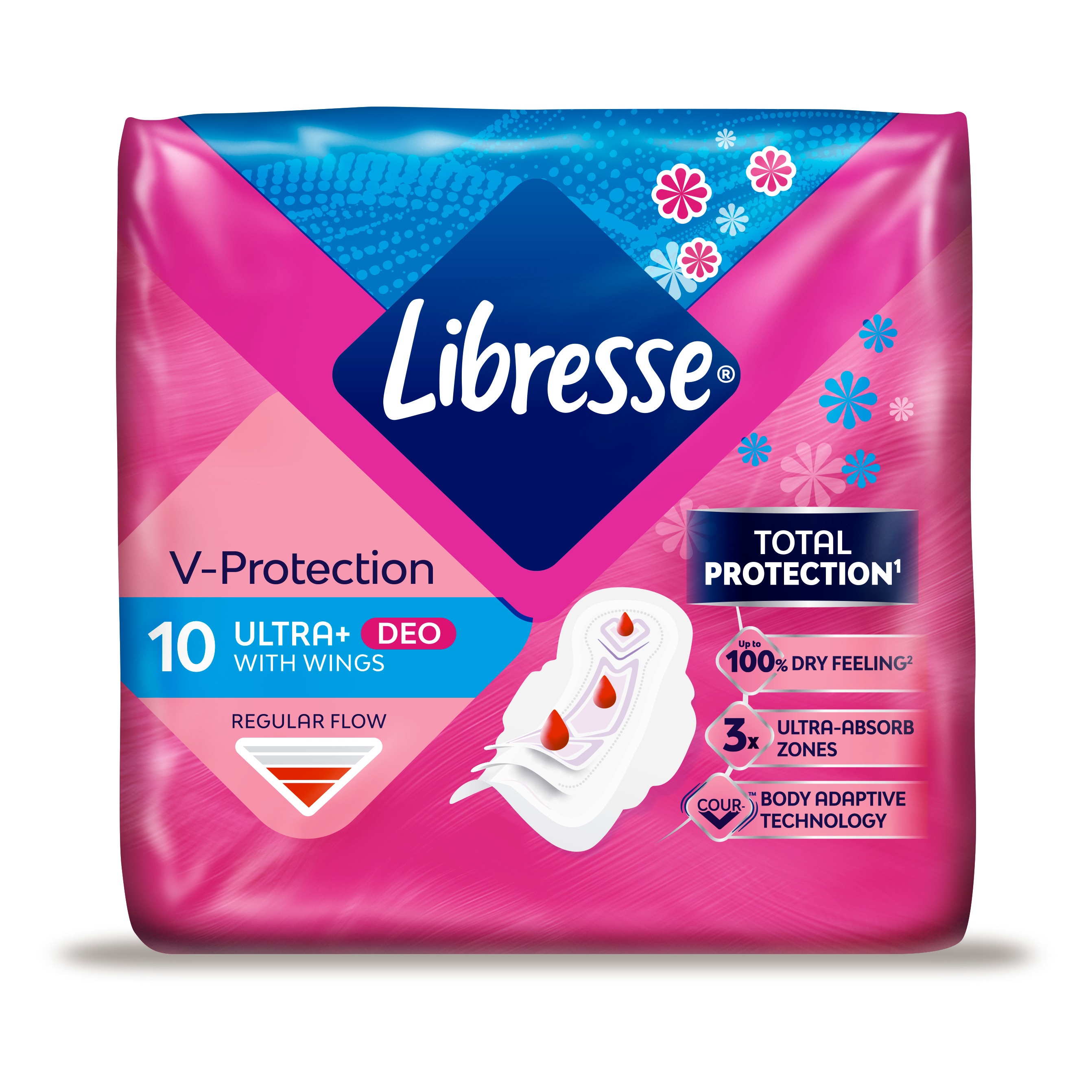 LIBRESSE ultra normal Deo x 10