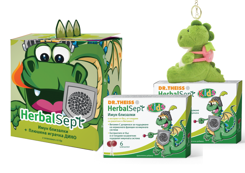 DR.THEISS DUO HERBAL SEPT IMUN близалки с бъз и витамин C х 6 1+1