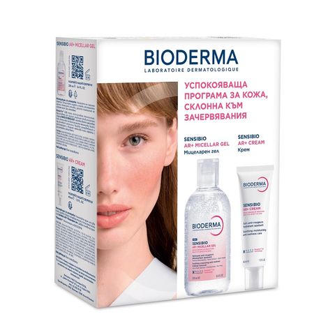 BIODERMA PROMO SENSIBIO AR+ мицеларен гел 250ml + AR+ крем 40ml