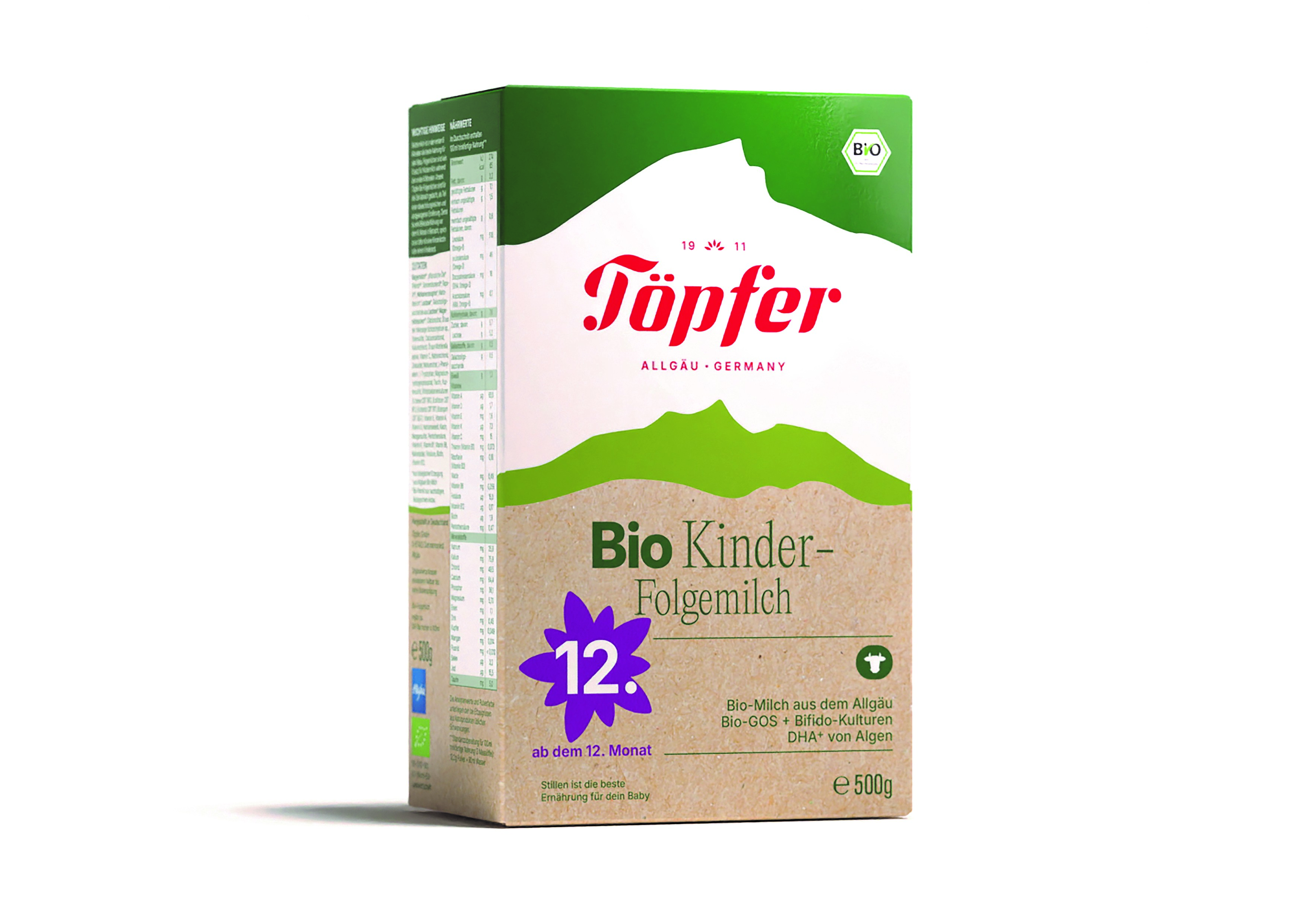 TOPFER LACTANA BIO KINDER мляко за деца 12+ 500g