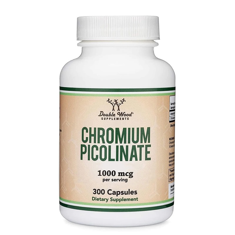 DOUBLE WOOD Chromium picolinate Хром (пиколинат) 500 µg x 300 caps