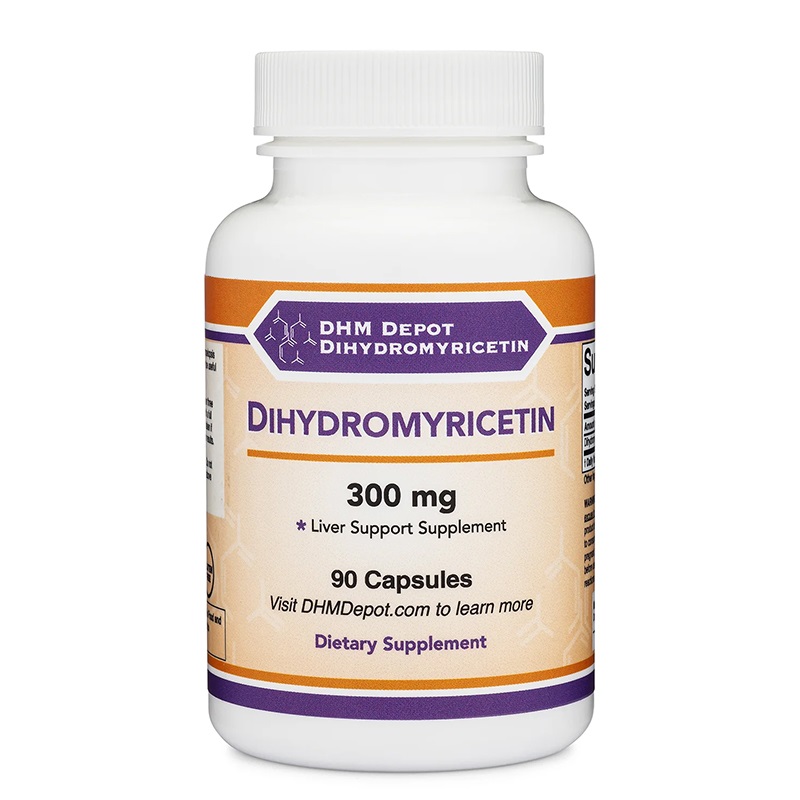 DOUBLE WOOD DHM 300 Dihydromyricetin Дихидромирицетин 300mg x 90 caps