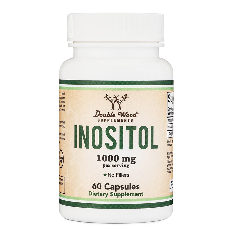 DOUBLE WOOD Inositol Инозитол (мио-инозитол) 500mg x 60 caps