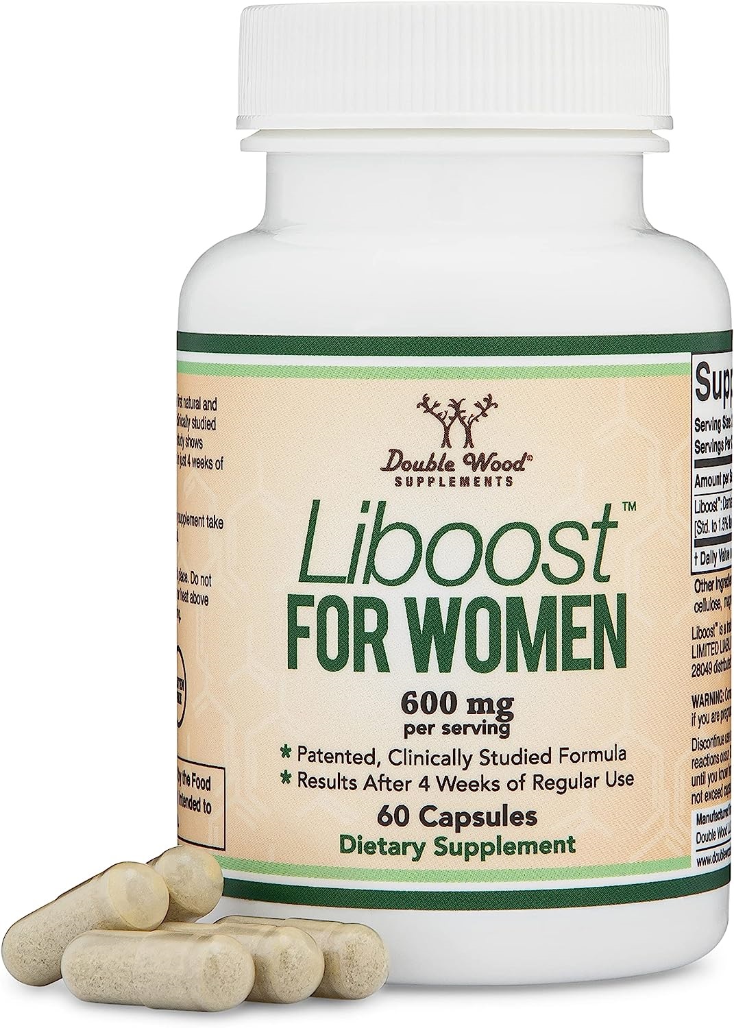 DOUBLE WOOD Liboost™ For Women Damiana x 60 caps