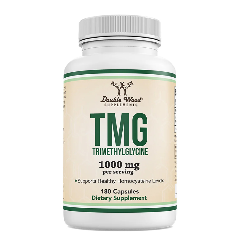 DOUBLE WOOD TMG  Триметил глицин 500mg x 180 caps