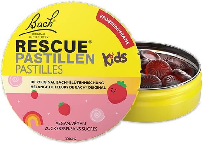 RESCUE пастили за деца с вкус на ягода 50g