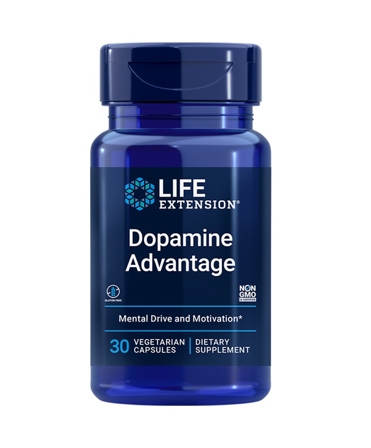 LIFE EXTENSION DOPAMINE ADVANTAGE Допамин адвантидж за нормална когнитивна функция x 30 caps