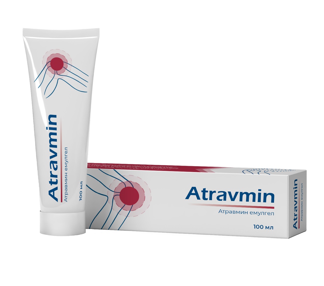 NATURPHARMA ATRAVMIN емулгел при травми и контузии 100ml