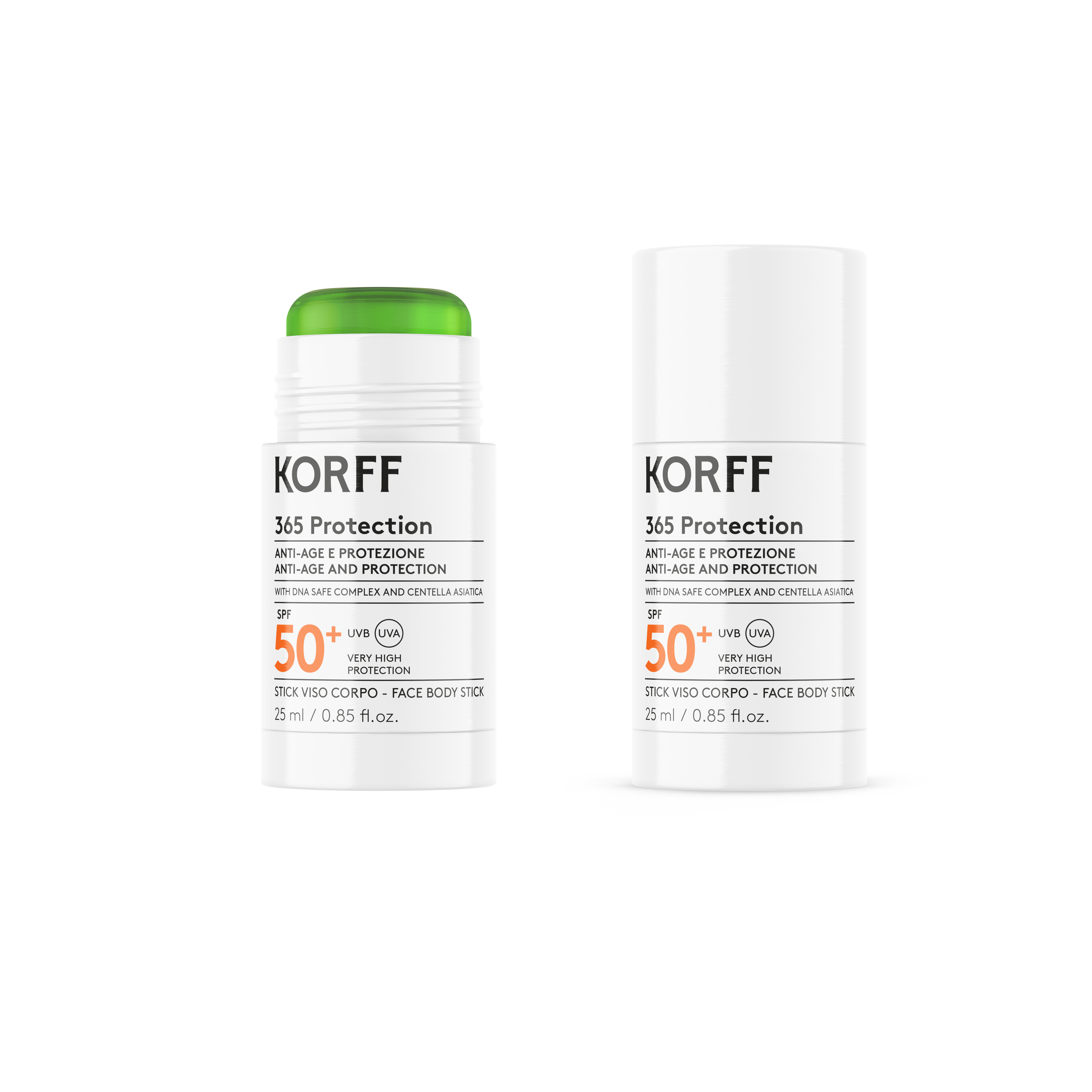 KORFF 365 PROTECTION ANTI-AGE SPF50+ Слънцезащитен стик лице и тяло 25ml/K78V00410